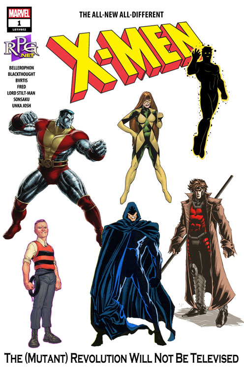 Capa do jogo dos X-Men